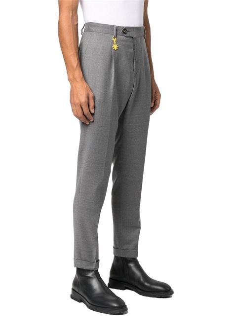 Pantaloni slim con pences in misto lana MANUEL RITZ | Pantaloni | 3332P1648 22363096